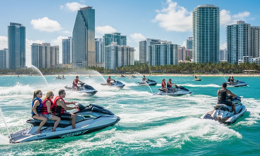 Image 4: Up to 93%, Save Big on Jet Ski Rentals at Bike Ride Sobe!