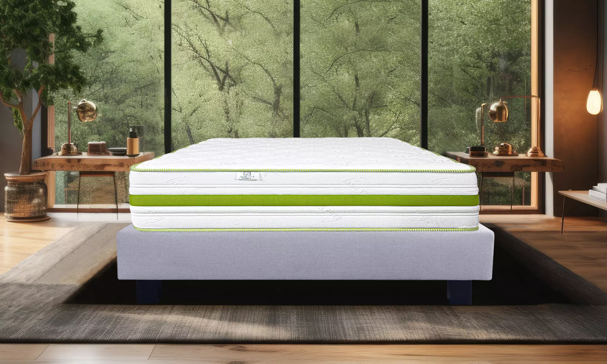 Ensemble sommier et matelas Nuage ou Rêverie de LUXURY LITERIE