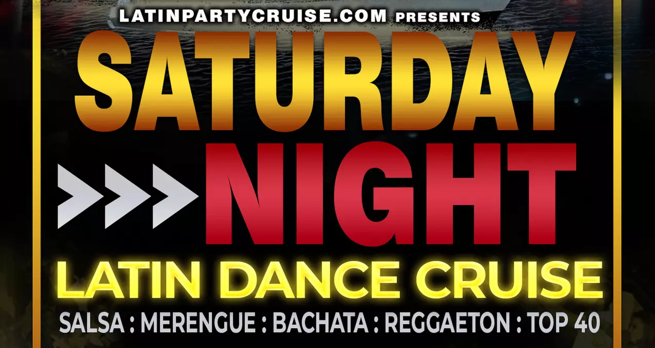 General Admission and Reserved Table to Saturday Night Latin Cruise at Latin Party Cruise (Up to 50% Off) - Primary Image