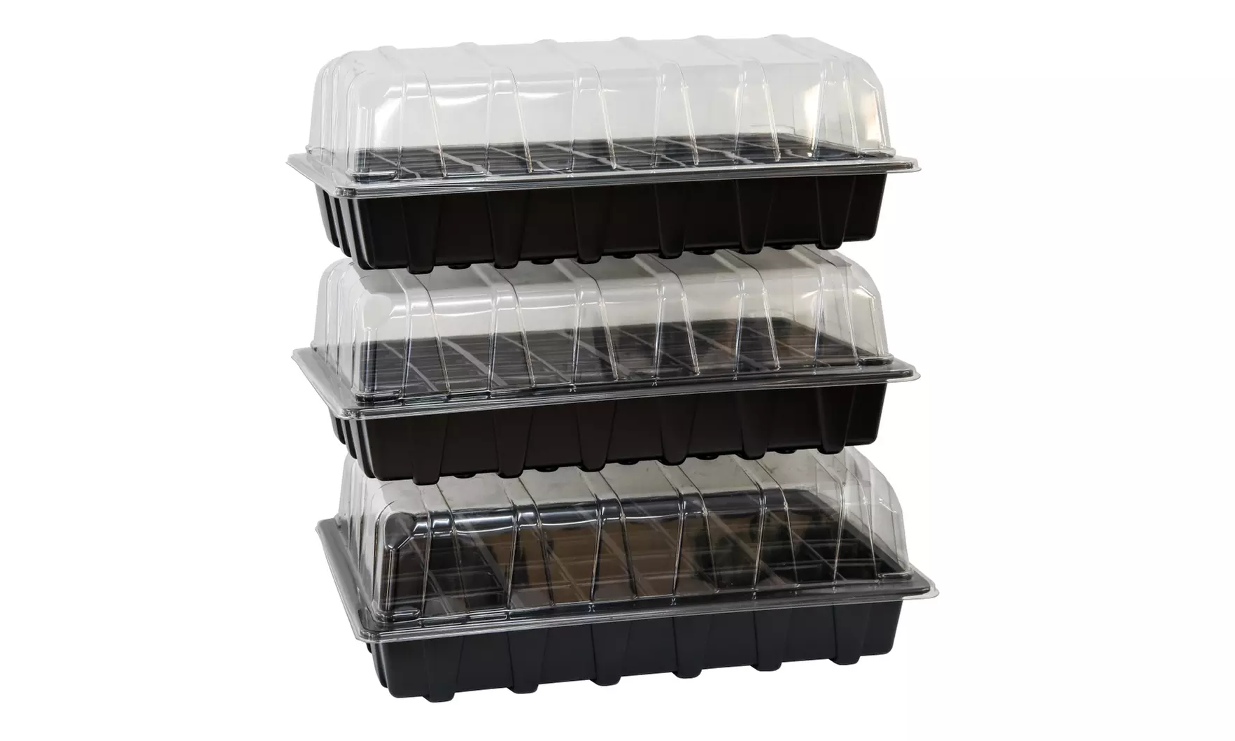 Up to Nine Plug & Seed Growing Trays