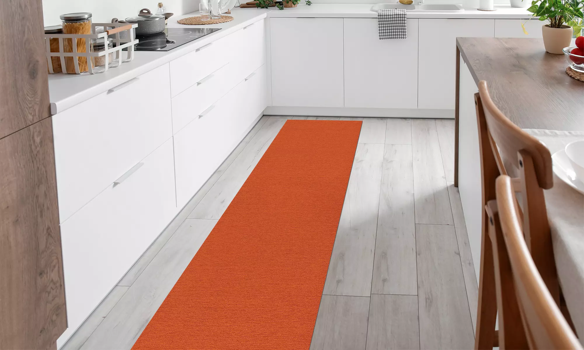 Passatoia da cucina in morbida ciniglia