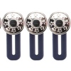Image 17: 5 Pack No Sew Elastic Metal Jeans Retractable Button Pant Waistband Expander