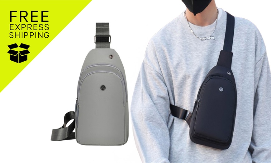 Image 1: Single Shoulder Crossbody Bag