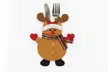 Up to Four Three-Pack Christmas-Themed Cutlery Holders - Second Medium
