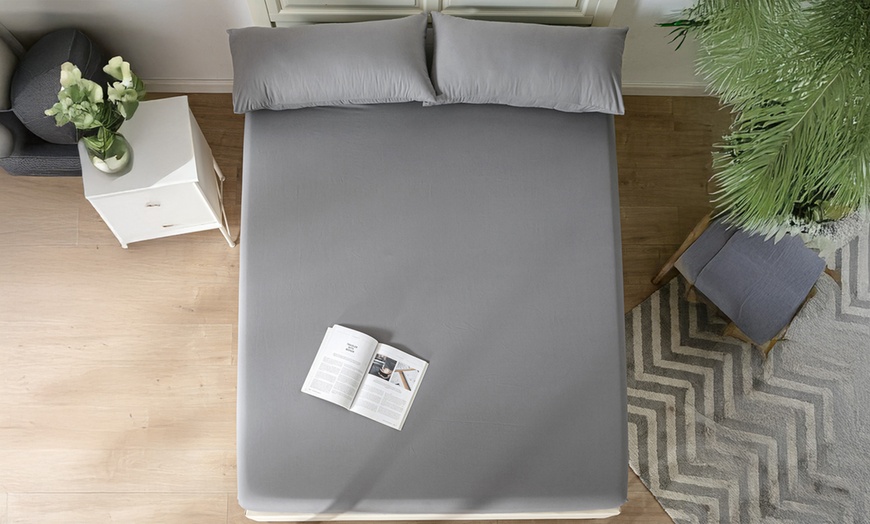 Image 11: Weiches Spannbetttuch