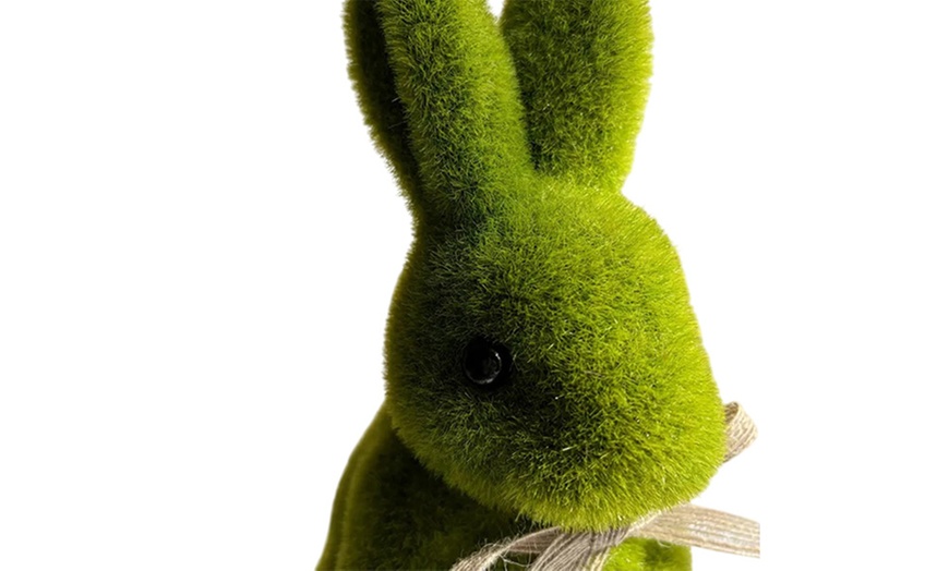 Image 3: Up to Four Easter Garden Bunny Statue Decorations