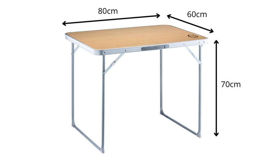 Image 4: Table pliante valise pour 4 ou 6 personnes, marque O'Camp