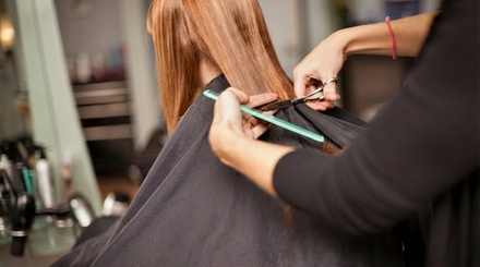 Women’s Single-Process All-Over Color, Haircut, Shampoo, Conditioner, and Blow-Dry - Hair by Mike stephan