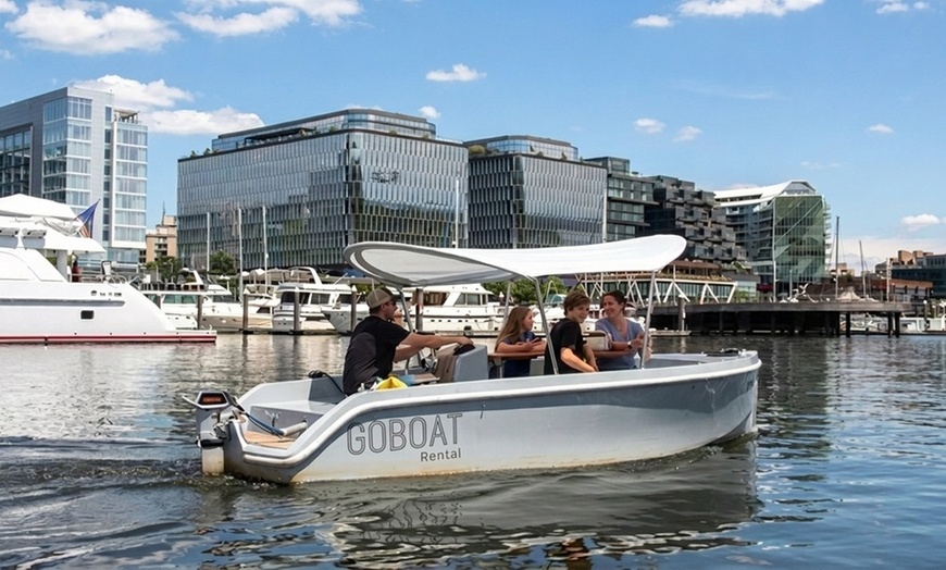 Image 8: Electric Boat Rental at The Wharf – Washington, D.C.