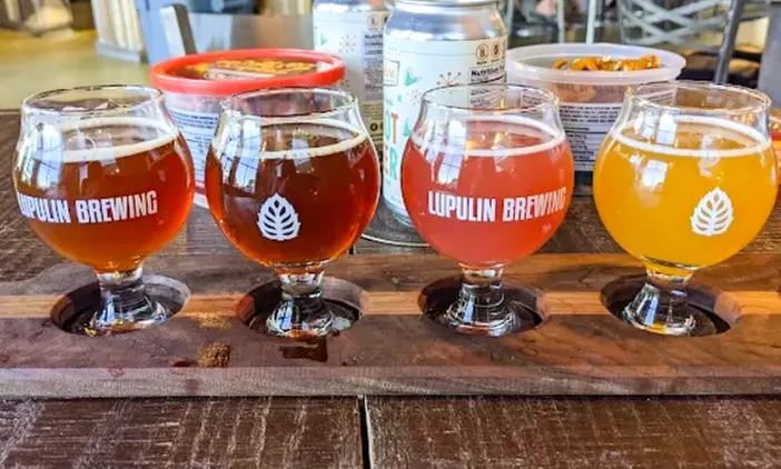 Lupulin Brewing Offers a Flight of 6 Beers for One, Two, or Four People(Up to 48% Off)