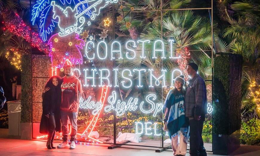 Image 23: Holiday Lights and Wine Walk Adventure for Two at Coastal Christmas