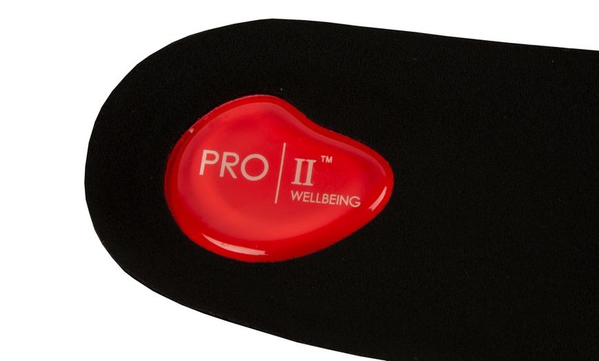 Image 4: Pro 11 Walking Insole with Gel Heel Pad 