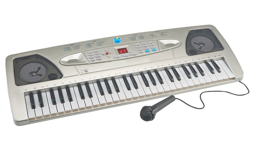 Image 2: 54-Key Electric Keyboard