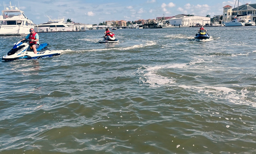 Image 2: 1 or 2 Hour Jet Ski Rental for 1 or 2 People or 1-Hour 2 Ski Rentals