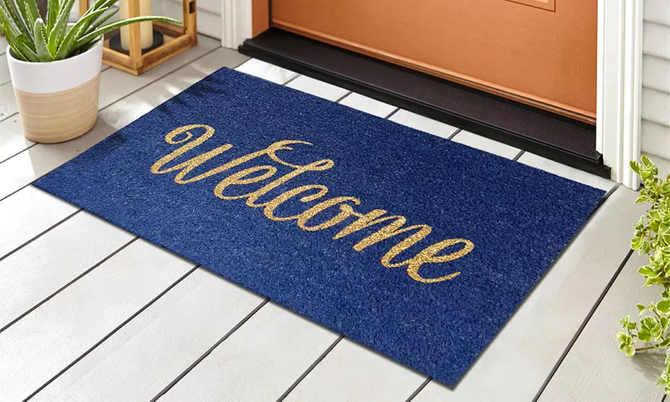 Zerbino in cocco con retro antiscivolo