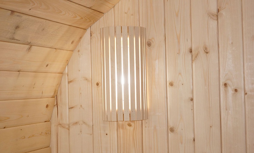 Image 10: Home Deluxe Outdoor Sauna „Cube“ M oder L