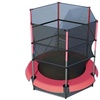Image 4: Alivio Kids Jumping Trampoline with Safety Enclosure Net 