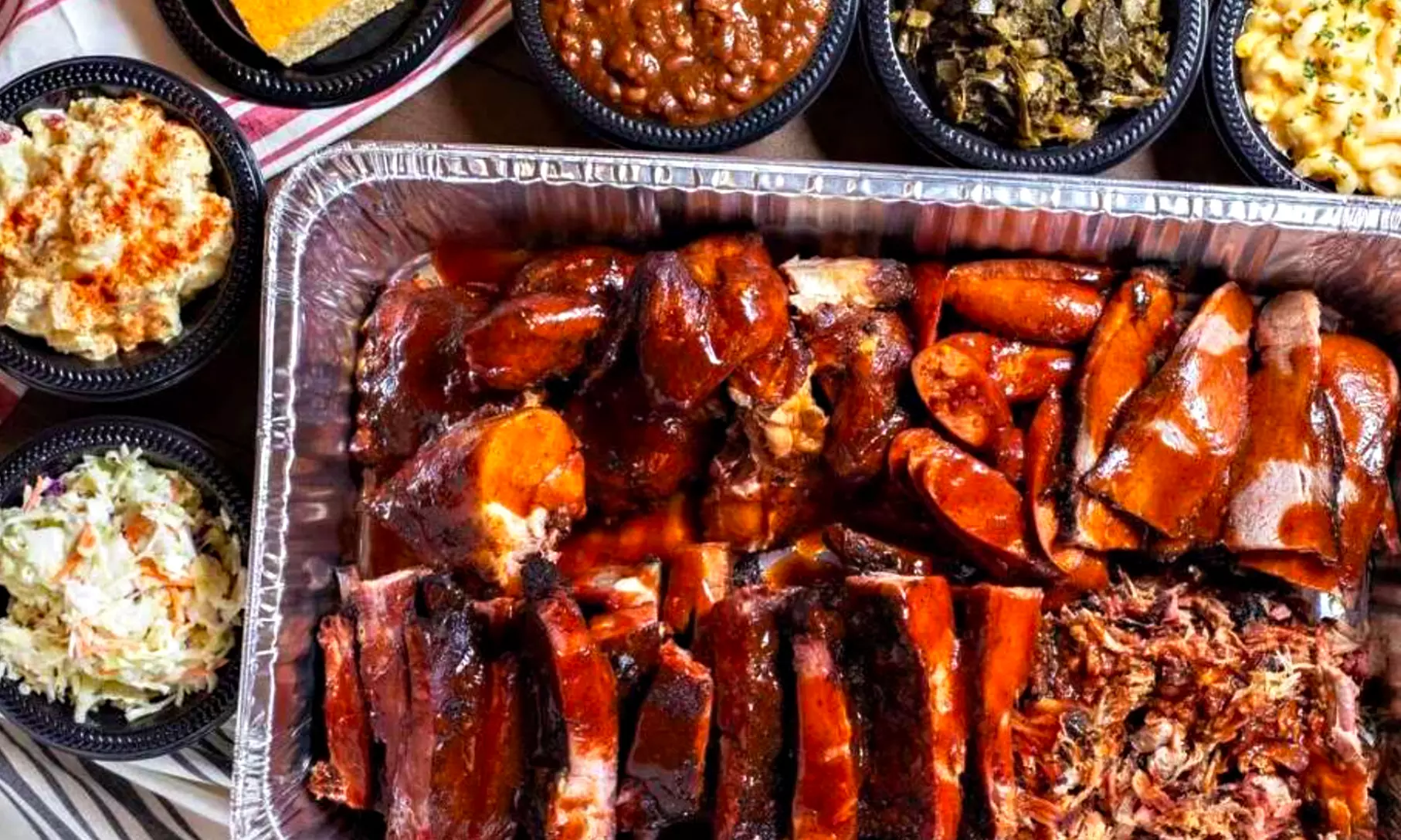 Authentic Slow-Smoked BBQ: Enjoy Entrees, Sides, & Drinks