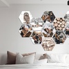 Image 1: Personalisierbare Hexagon-Fotos als Set in verschiedenen Größen 