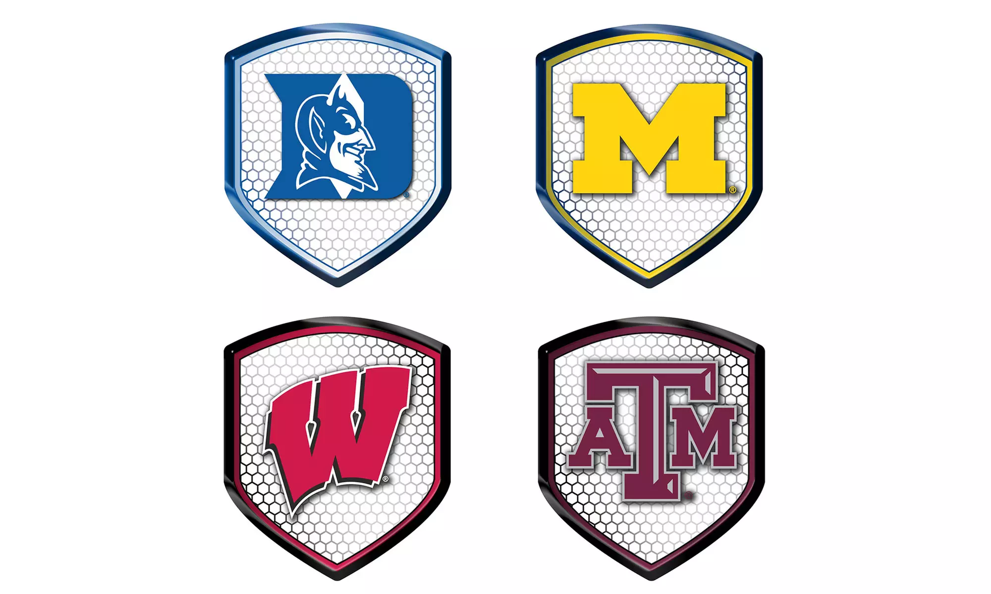 NCAA Shield Reflector Emblem - Primary Image