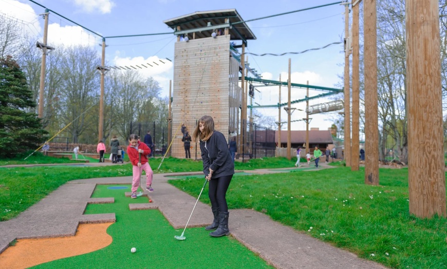 Image 2: Vivary High Ropes Ultimate or Extreme Adventure or Adventure Challenge