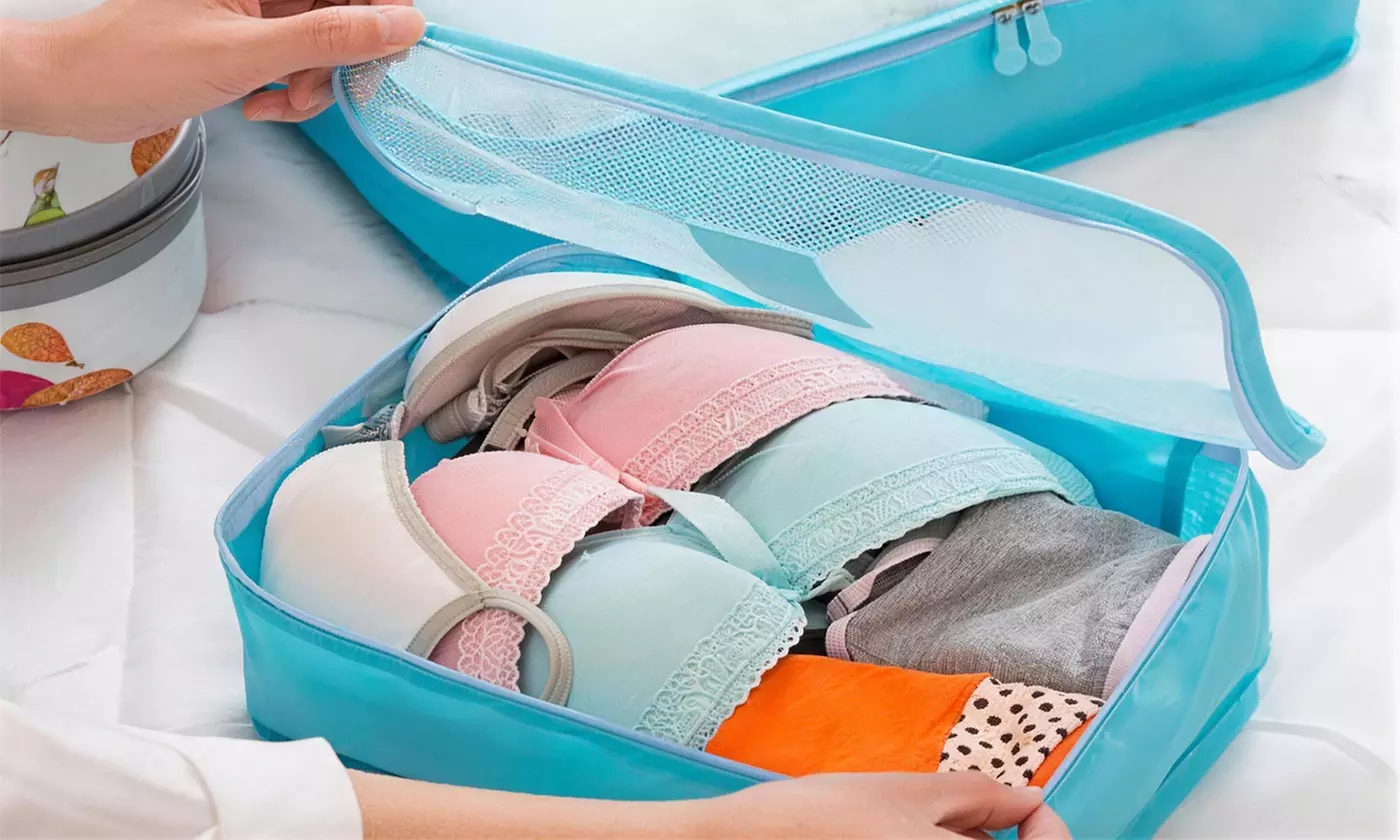 iMounTEK 9-Piece Travel Packing Cubes & Luggage Organizer Set for Suitcases