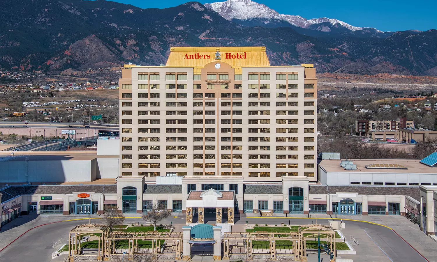 Stay with Daily Self Parking at The Antlers, A Wyndham Hotel in Colorado Springs, CO. Dates into February 2019. - Primary Image