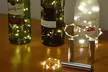 10 Pack 15/20 LED Wine Bottle Lights with Cork Fairy Mini String Lights - Second Medium