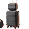 Image 2: Three-Piece Suitcase and Holdall Bag Set