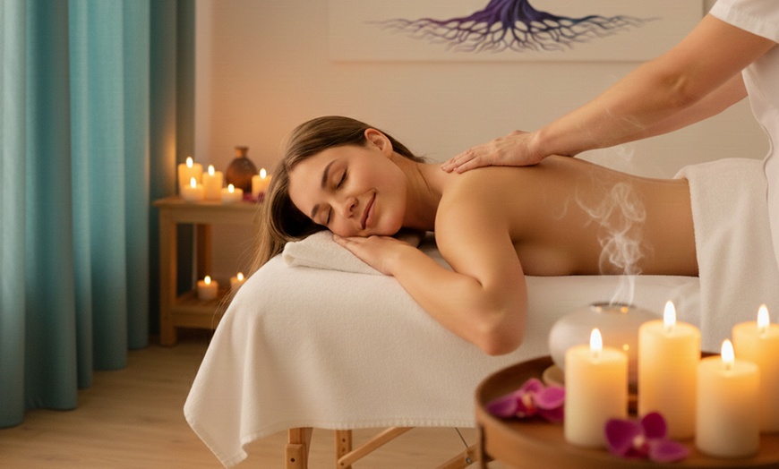 Image 2: Masaż twarzy albo Harmonia i Regeneracja na plecy, kark i głowę