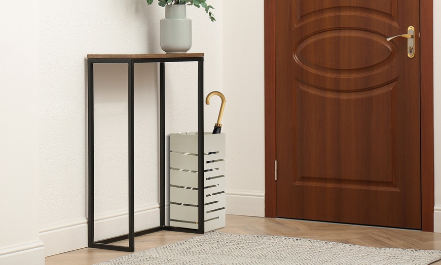 Image 3: Portaombrello in metallo moderno