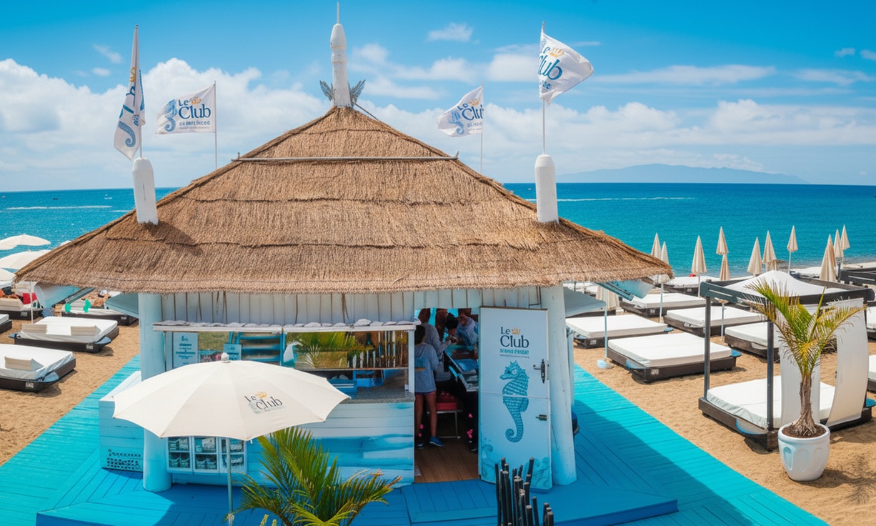 Alquiler de cama balinesa en Playa Fañabé, almuerzo y bebidas para 2
