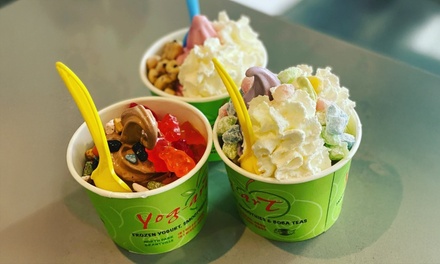 $10 Towards Frozen Yogurt and Drinks - Yog-art