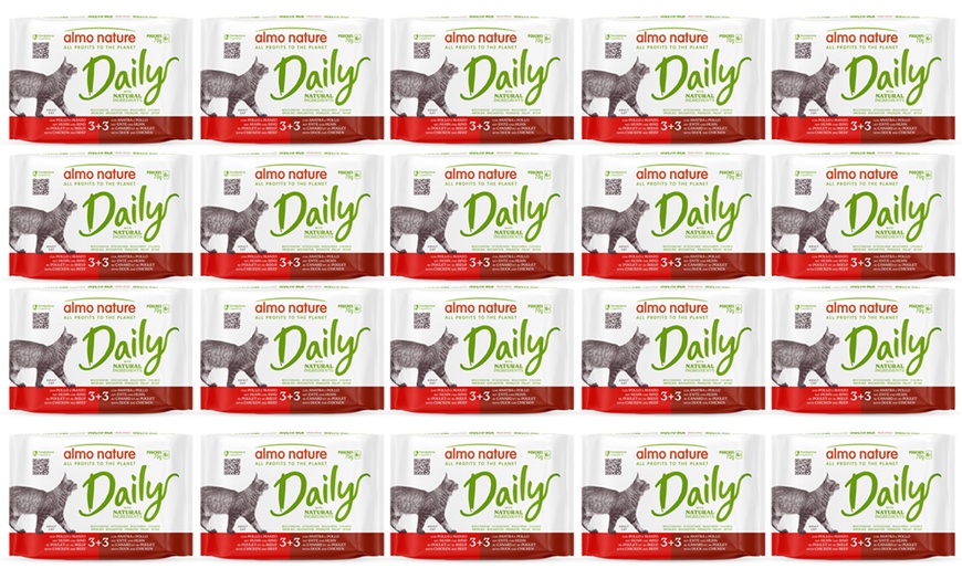 Image 5: Fino a 200 bustine di cibo umido o snack per gatti Almo Nature