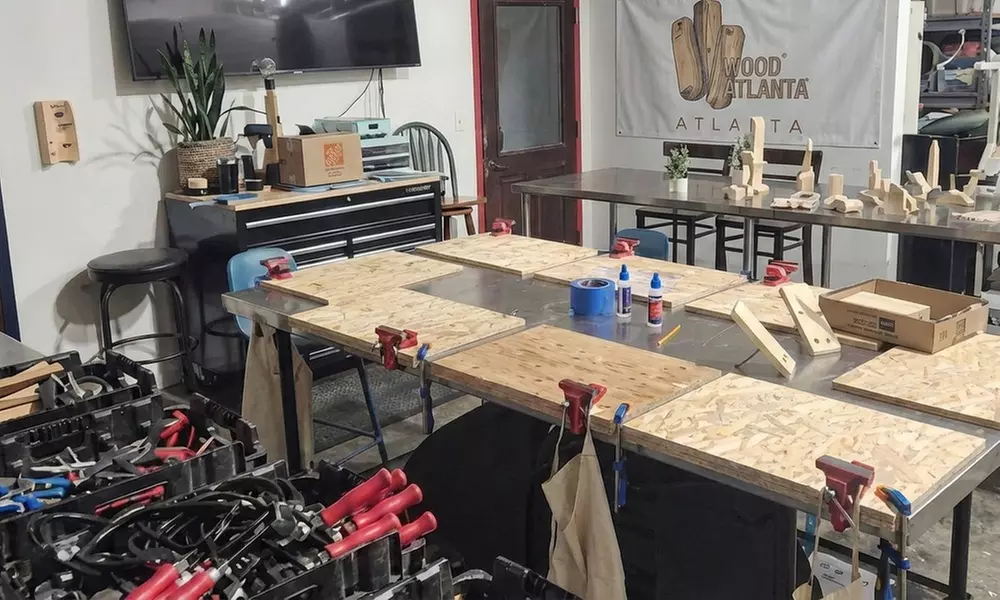 2 Hour Hands-On Woodworking Adventure for 1, 2, or 4 Guests