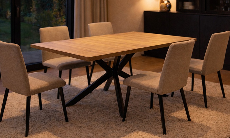 Image 9: Table extensible effet bois, Kocoon