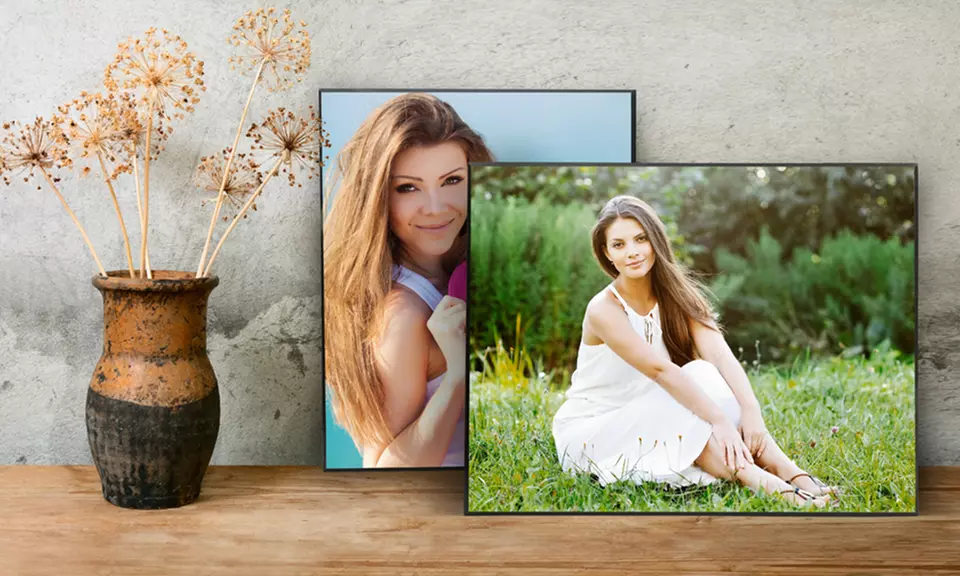 One Custom 11"x14", 16"x20", or 20"x24" Photo Plaque from PicturePlaques.com (Up to 75% Off)  - Primary Image