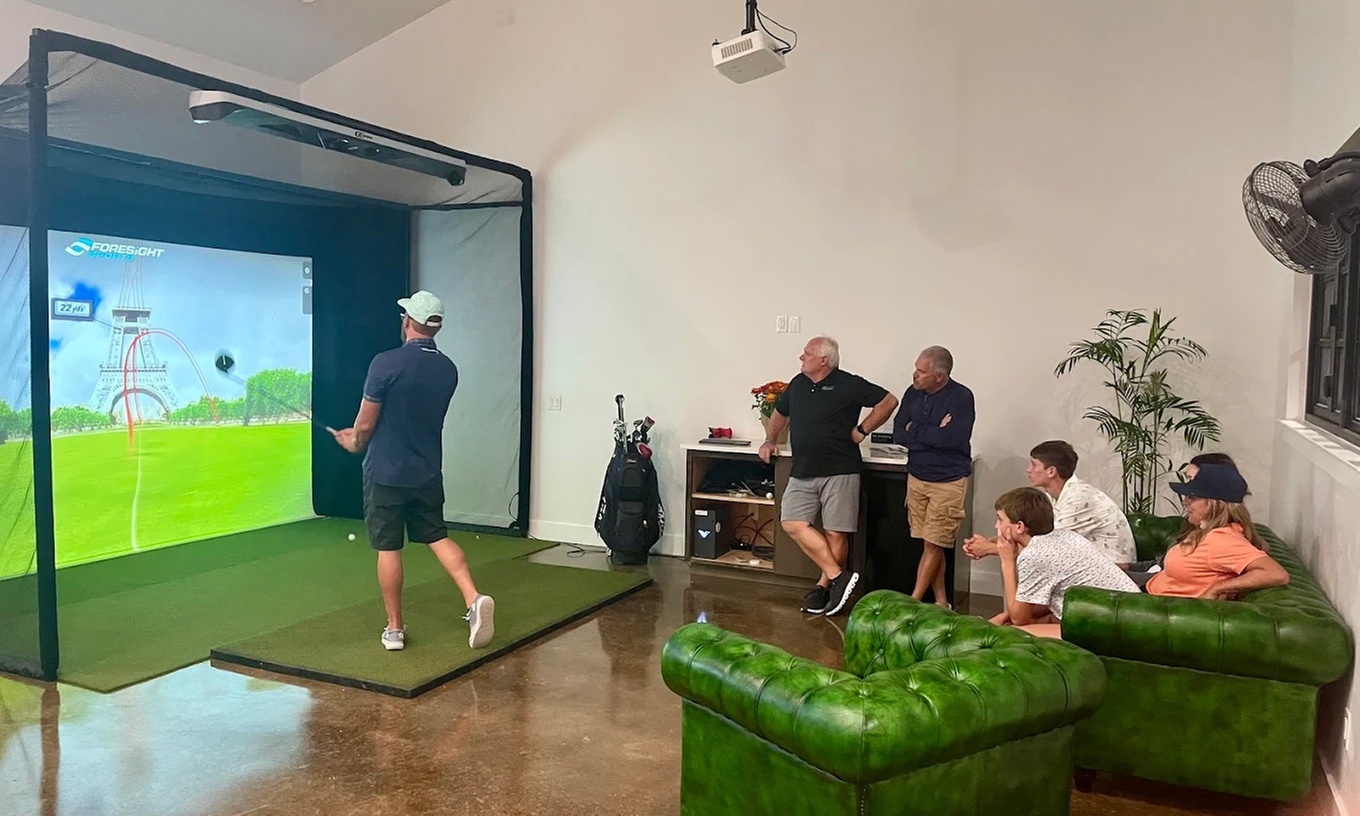2 Hrs of Virtual Golf for Two People or 3 Hrs for Three to Four People