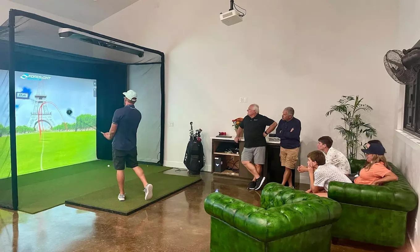 2 Hrs of Virtual Golf for Two People or 3 Hrs for Three to Four People