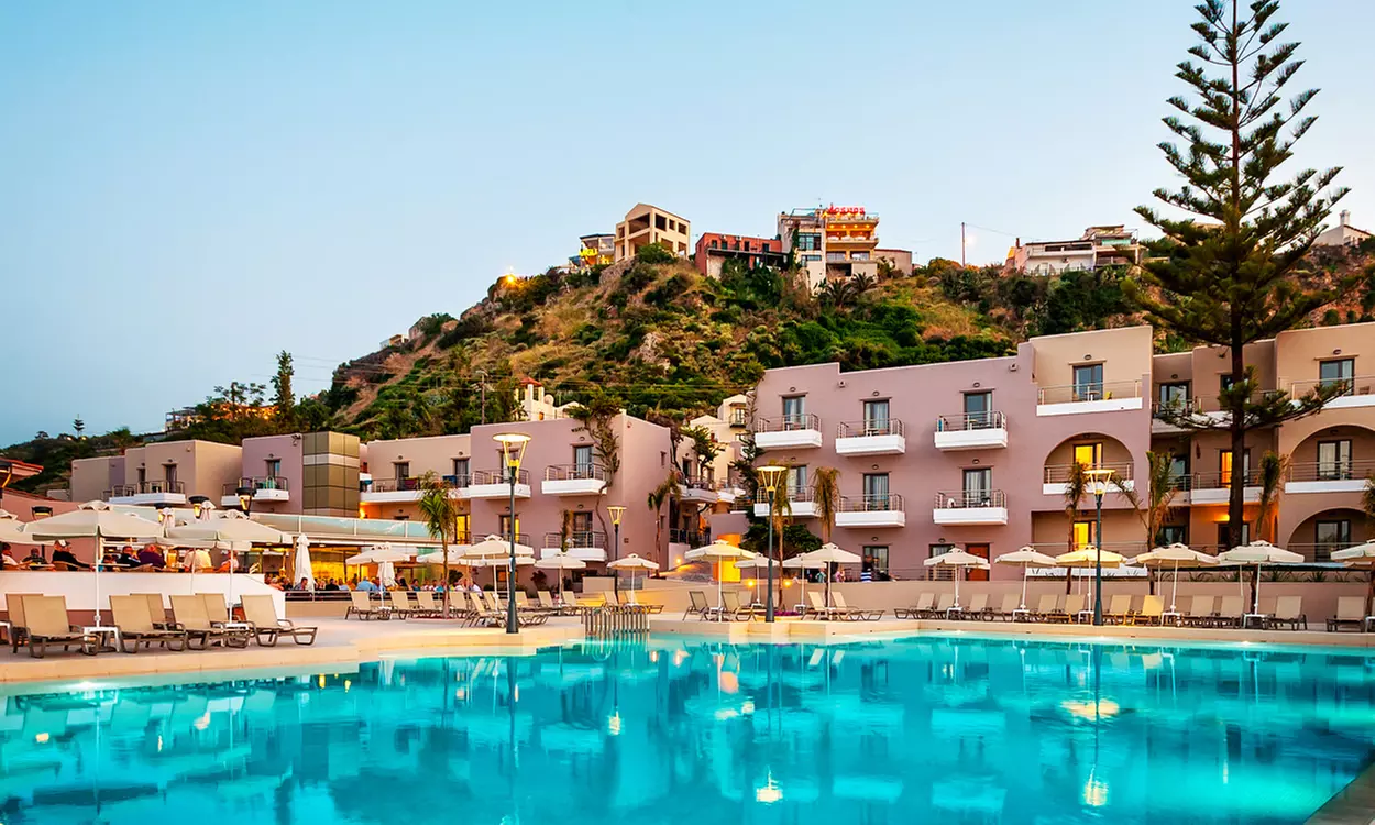 ✈ Crete: Up to 7-Night All-Inclusive Stay at the 4* Porto Platanias Village Resort with Return Flights* - Primary Image