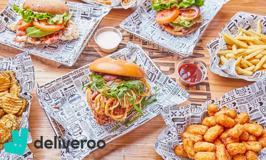 Image 1: £1 for £5 to Spend on Deliveroo
