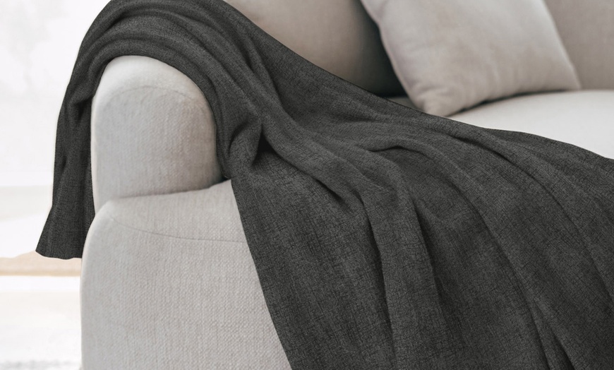 Image 12: Decorative Multi-Purpose Fabric Throw 