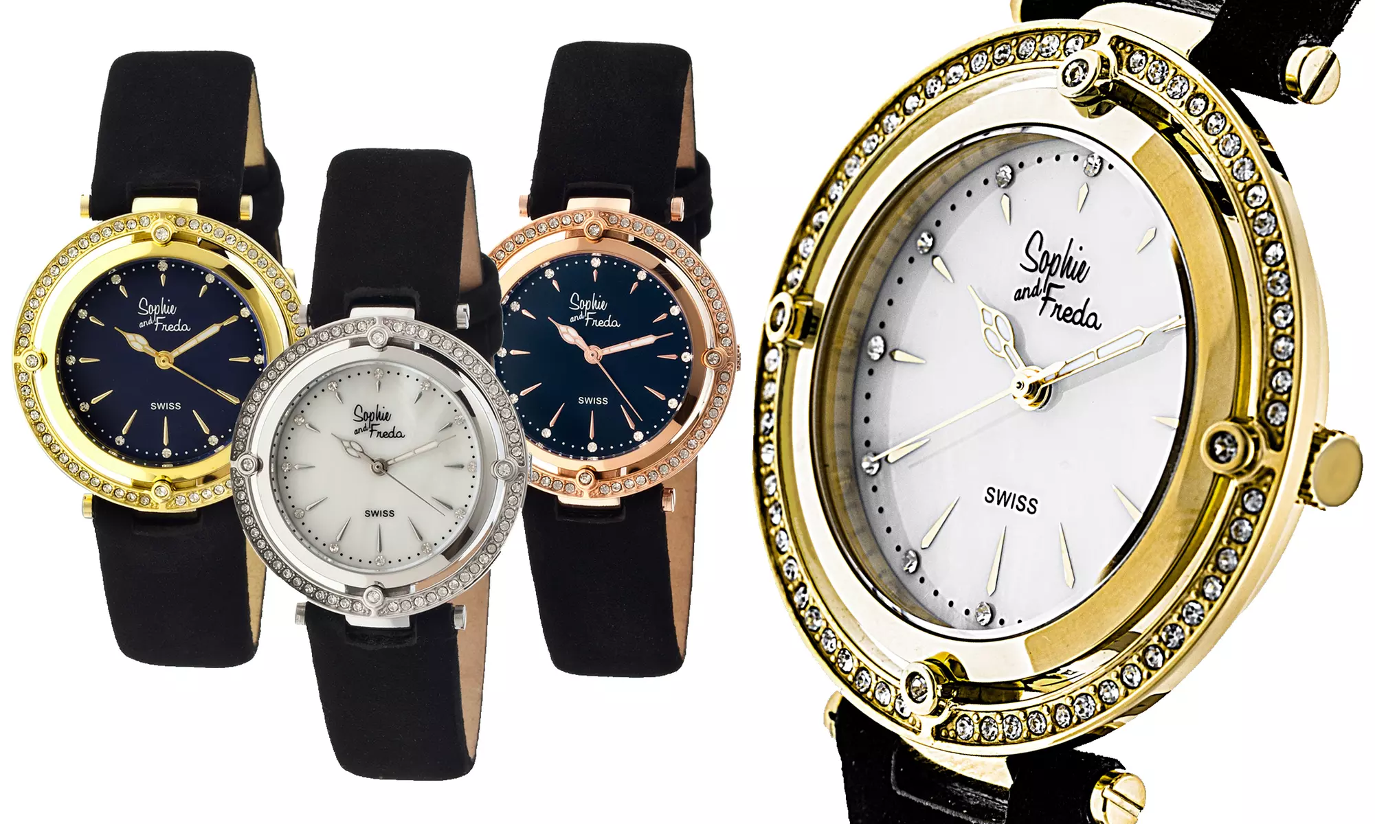Sophie and Freda Tuscany Ladies' Mother-of-Pearl Dial Watch - Primary Image