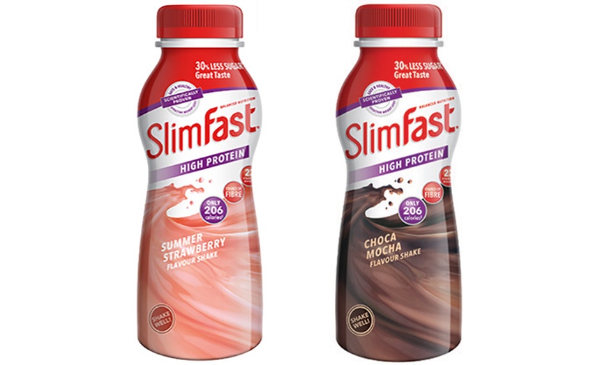 Image 2: 30 Bottles SlimFast Shakes