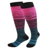 Image 10: Compression Socks Wide Calf for Women Men 20-30 mmHg Knee High Stockings