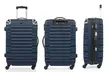 Set de 3 maletas BlueStar en ABS modelo Lima - Second Medium