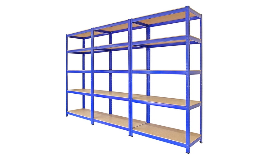 Image 3: 3-Pack T-Rax Garage Racking Units