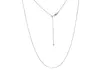 Italian Sterling Silver 24" Adjustable Diamond Cut Snake Chain - Second Medium