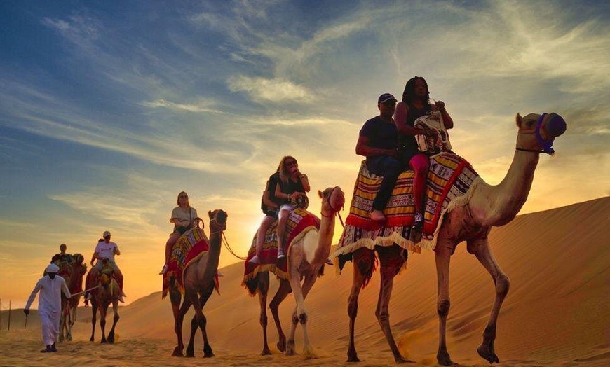 Image 2: Basic or VIP Desert Safari / Safari with Quad Bike Ride for 1, 2, or 4