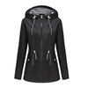 Image 7: Athletic Windbreaker Jacket Water-Resistant Raincoat